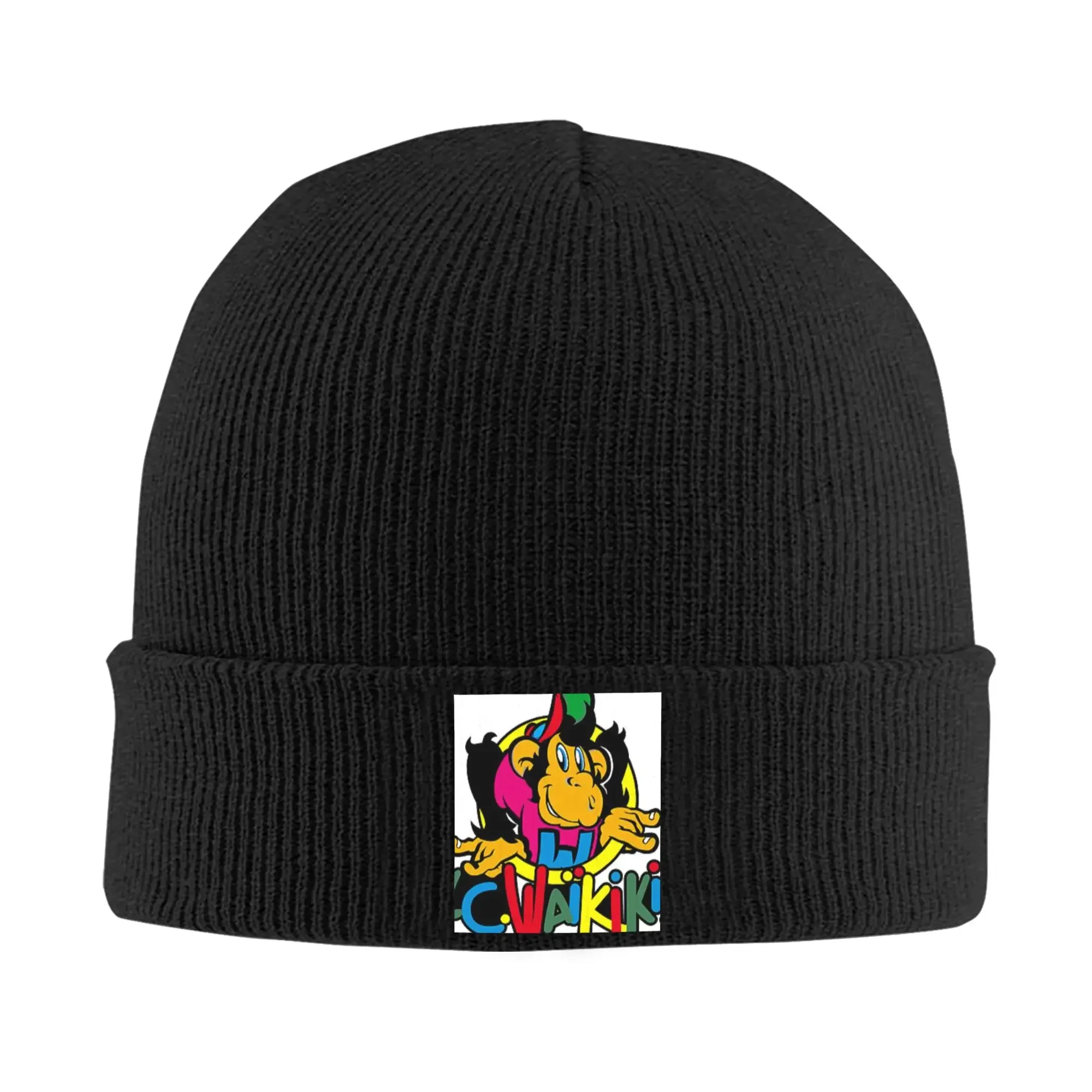 Monkey Lc Waikiki Singe  Warm Knitted Cap Winter Knit Bonnet Hat Skullies Beanies Hip Hop Caps for Unisex