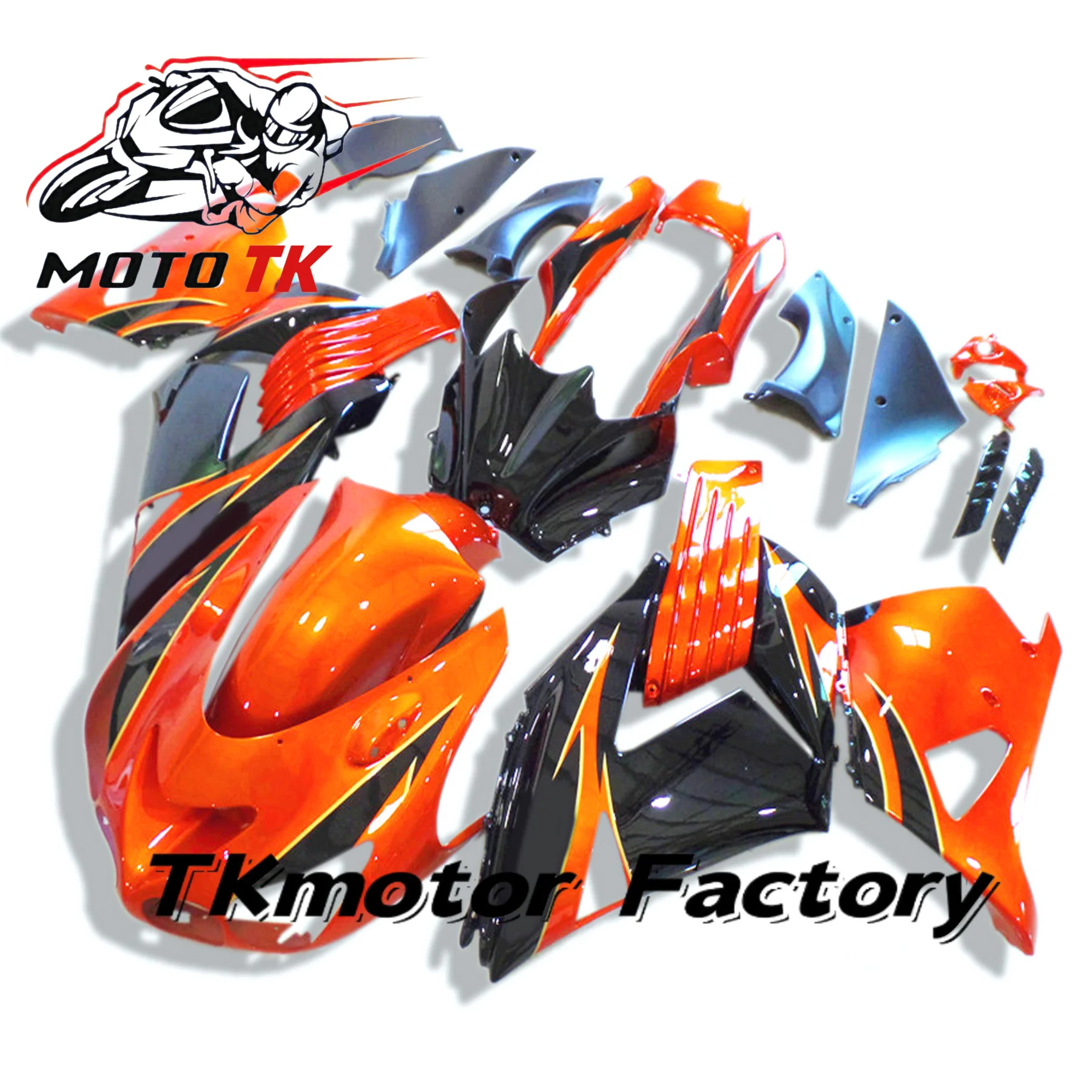 

ABS Plastic Bodywork Kit For Kawasaki ZX14R 2006-2011 Motorcycle Injection Molded Fairing Parts