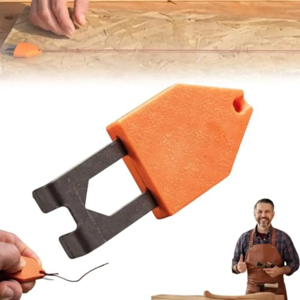 New Portable Rope Anchor Hook Orange Carpentry Tools and Accessories Rope Anchoring Effortless Multi-functional Rope Fastener