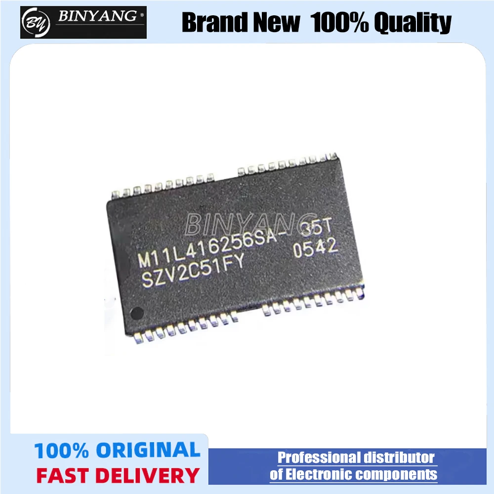 1PCS/LOT M11L416256SA-35T TSOP40 M11L416256SA  M11L416256  100% new imported original