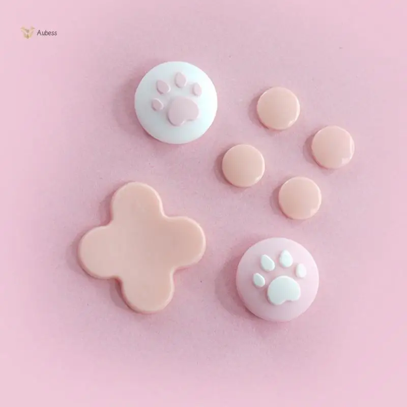 Cat Paw Rocker Anti-slip And Wear-resistant Protective Case Handle Accessories Comfortable Touch 83*185*28mm 30g Gamepad