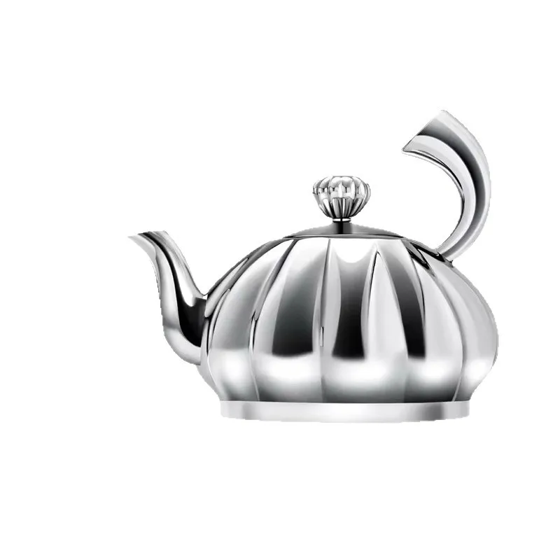 

Европейский чайник из нержавеющей стали 304, банка для конфет, набор для закусок в гостиную, набор для послеобеденного чая, кофейник в стиле лёгкой роскоши