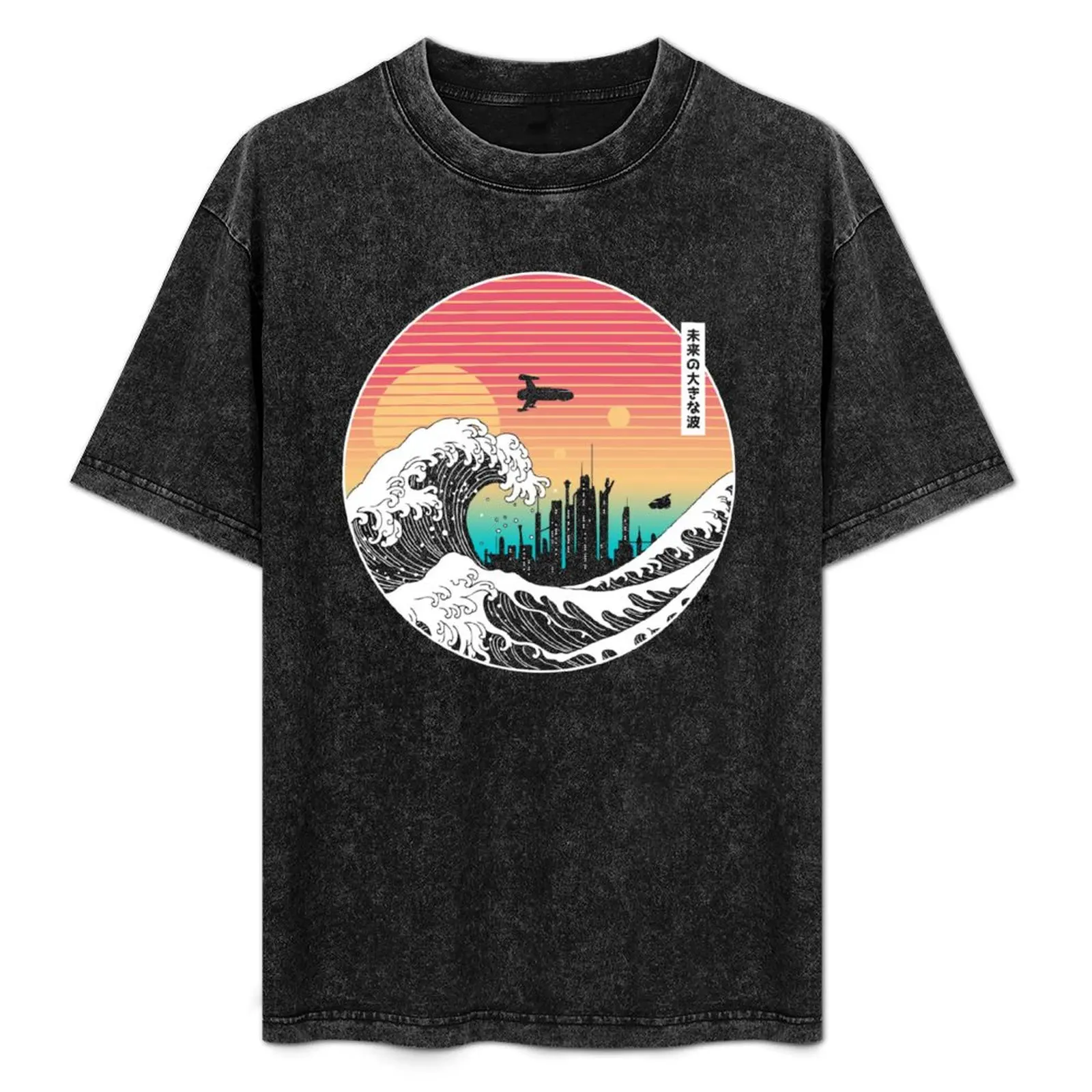 

The Great Future Wave T-Shirt quick drying new edition mens fashion
