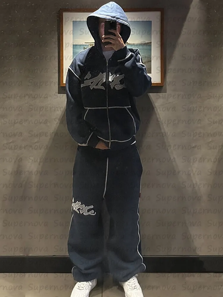 メンズ特大ジップアップパーカー、y2k服、美的なトレーナー、パーカーとトレーナー、2000sのスウェットシャツ、ファッション、新しい