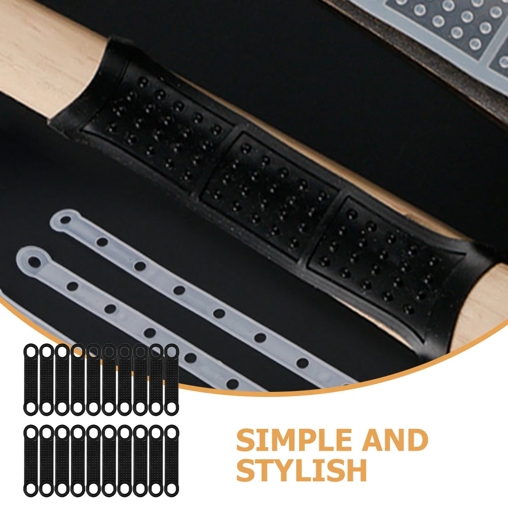 

60pcs Black Anti Slip Coat Hanger Strips Silicone Grips Clothes Rack Shoulder Strips Home Closet Supplies Eco Friendly