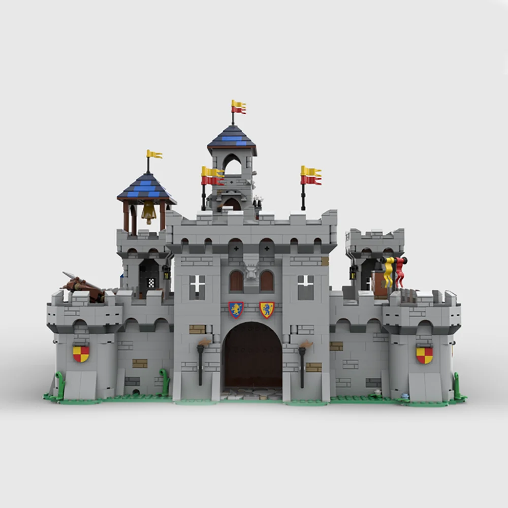 4039PCS MOC Lionbrick Modular Medieval Castle Model Building Blocks Assembly Bricks Set Toys for Children Toy Gifts Christmas