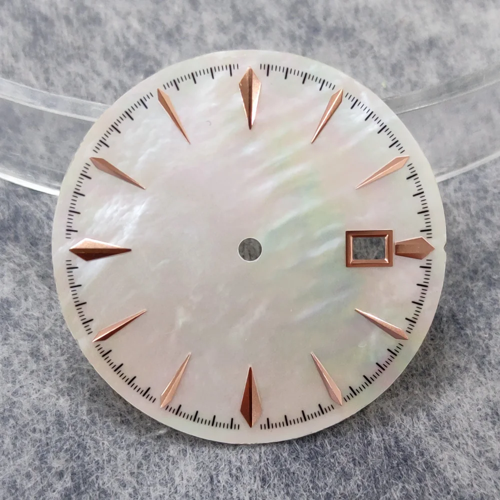 Watch NH35 35mm Dial Pearl shell dial Cocktail surface Watch for NH35/NH36 Automatic movement