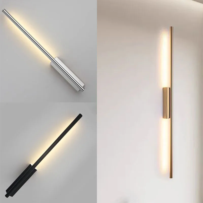 أباجورة غرفة نوم الجدار الخفيفة 2025 تصميم جديد غرفة المعيشة التلفزيون حائط الخلفية الحجر شنت ضوء درج الجدار تركيبات #1