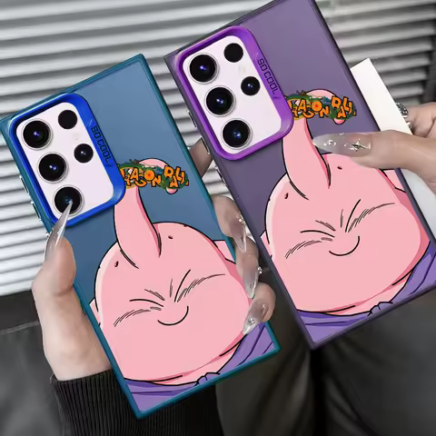 DragonS BallS Majin Buu Phone Case for Samsung Galaxy S25 S20 Plus S24 FE S23 S22 S23 Note 20 Ultra S21 Soft Cover