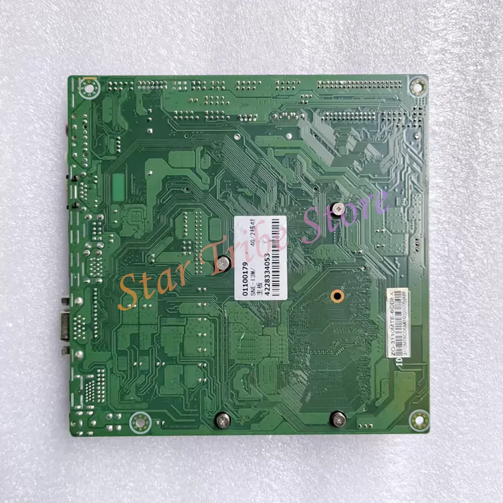 ZO-3110MTE-6CD8X Computer Industrial Control Motherboard Integrated CPU