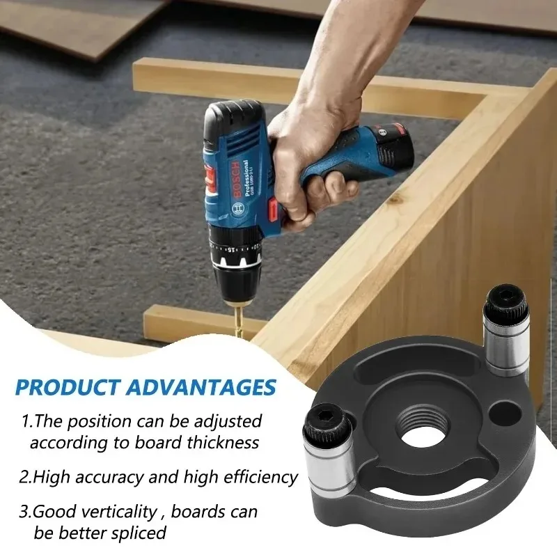 

Инструмент для деревообработки, самоцентрирующийся дюбель, ручная направляющая для сверла для прямых отверстий, дырокол для деревянных панелей, локатор