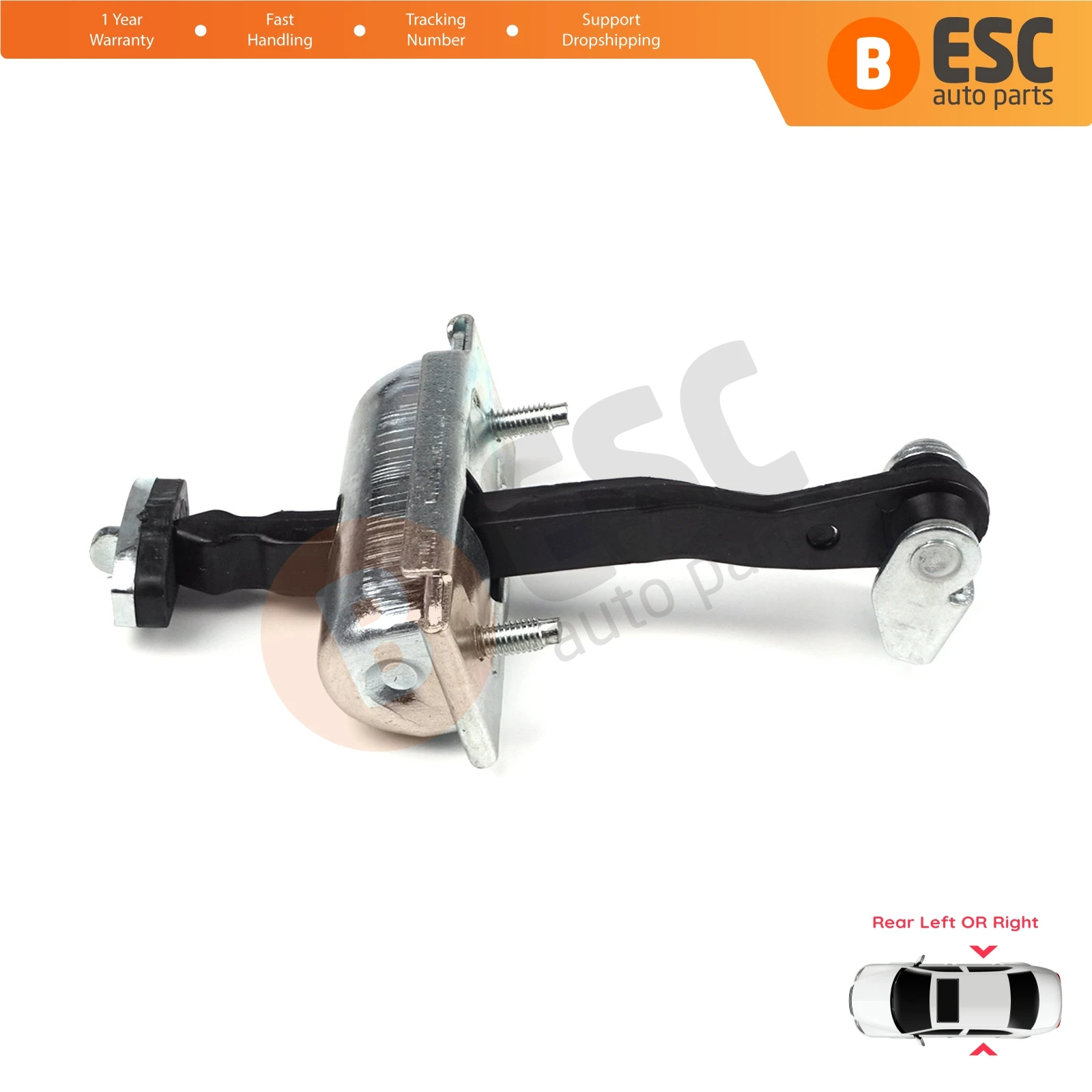 EDP934 Rear Left OR Right Door Hinge Stop Check Strap Limiter 1641573 for Ford Focus  MK2 C-Max MK1 Kuga MK1 