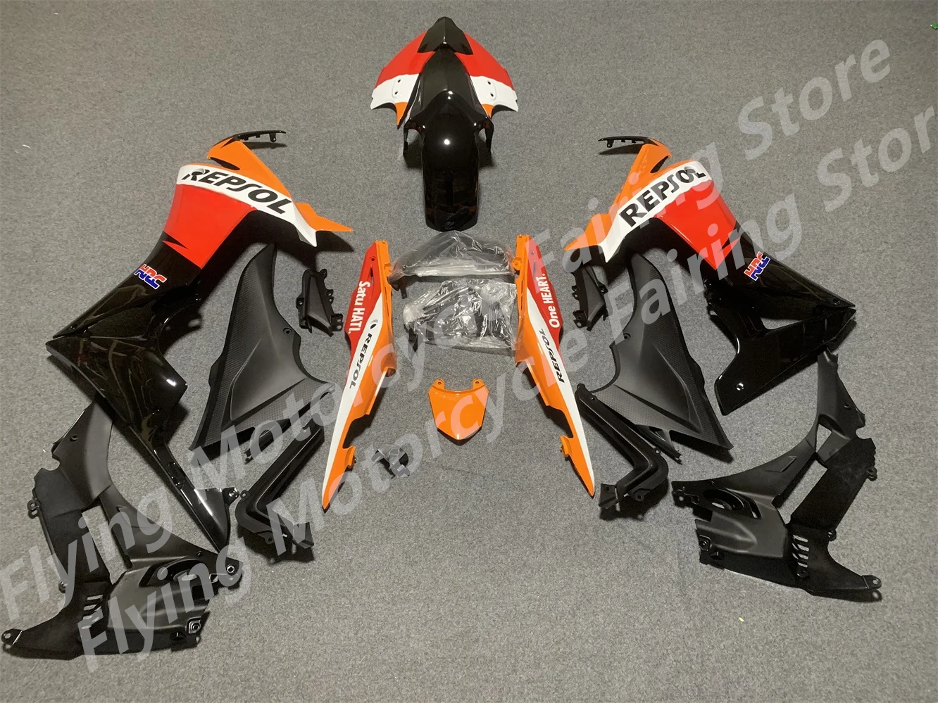 Motorcycle Fairings Kit for HONDA CBR500 13 14 15 years CBR500 2013 2014 2015 Fairing White Red orange Black