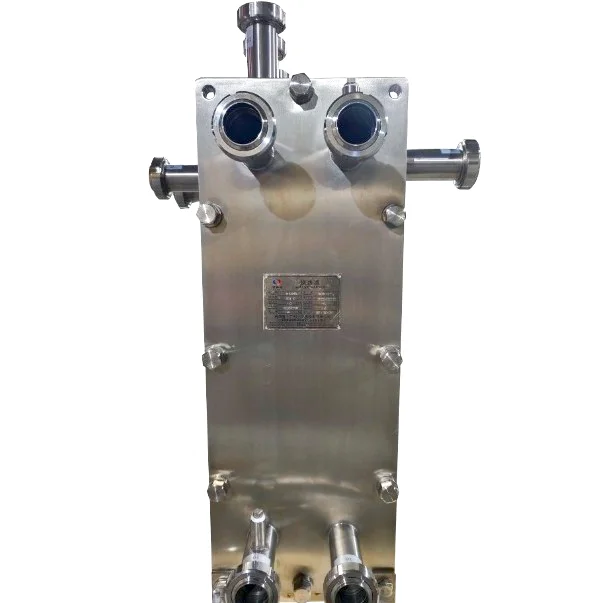 مبادل حراري لوح من الفولاذ المقاوم للصدأ عالي الجودة لمصانع الطعام، مقاوم للزيت وسهل التنظيف #3