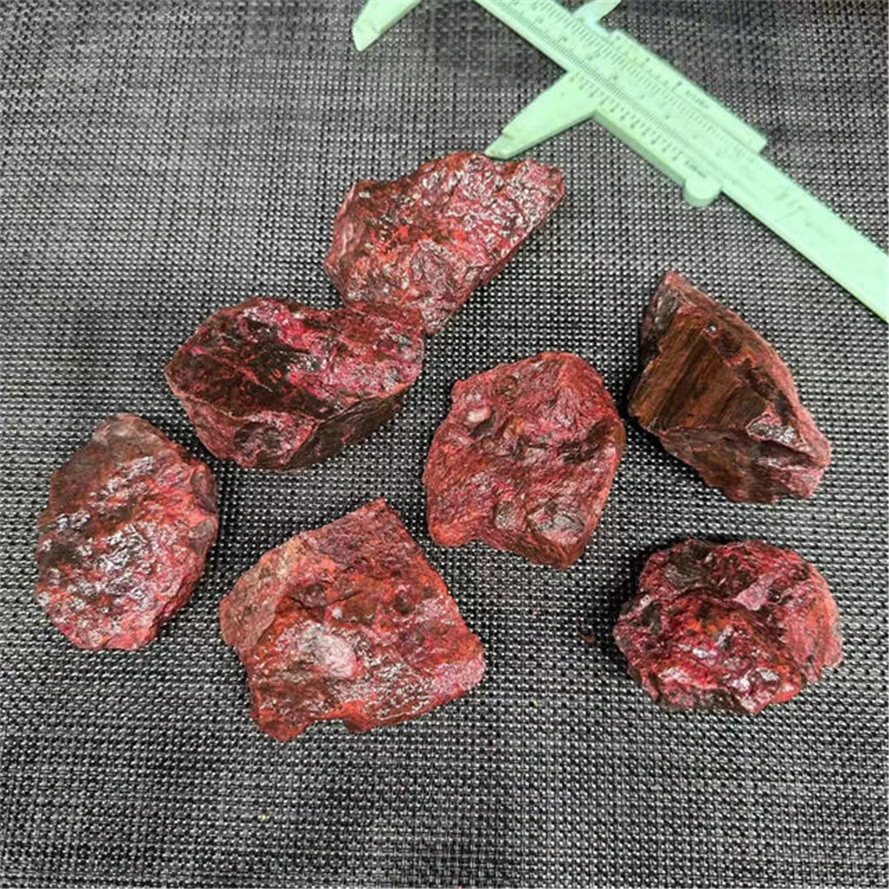 High Quality Natural Gemstones Rock Rough Cinnabar Stones For Healing Decor