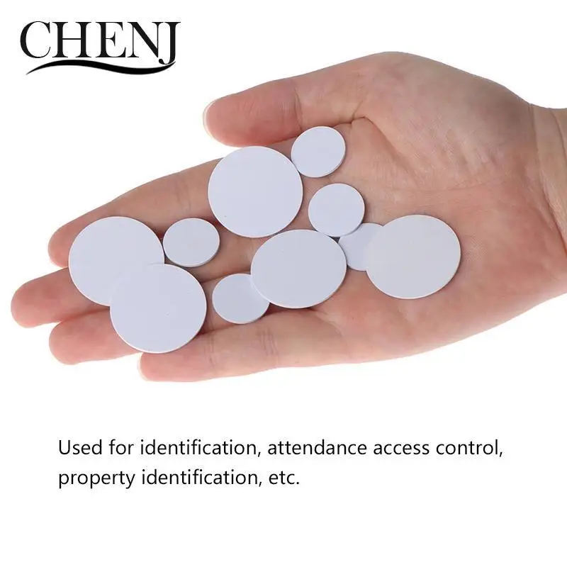 5Pcs ID125Khz IC 13.56Khz RFID Tags T5577 Writable Stickers Proximity Cards For RFID Copier
