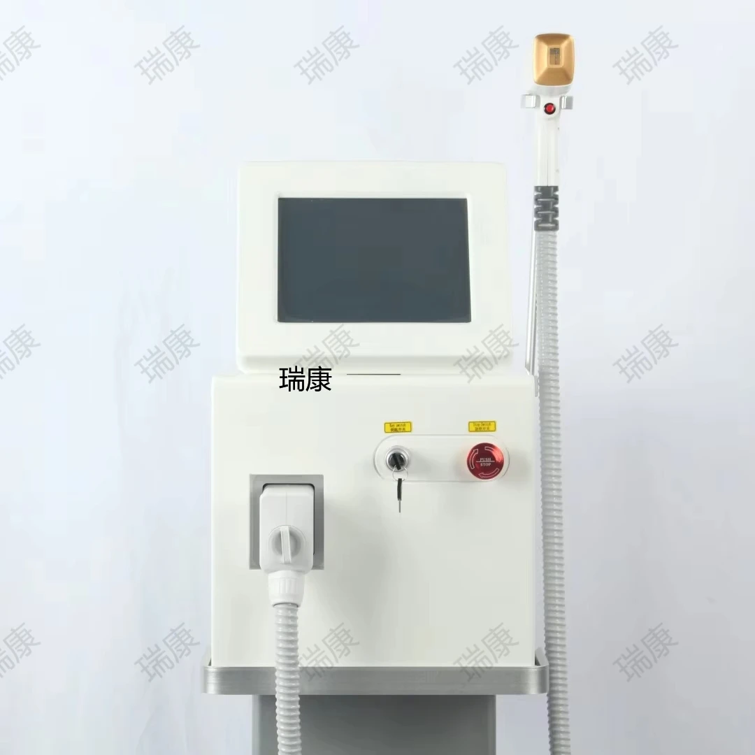 تعزيز المنتج الجديد 3500 واط ديود جهاز إزالة الشعر بالليزر 755nm/808nm/1064nm كفاءة إزالة الشعر الدائم للاستخدام المنزلي 001