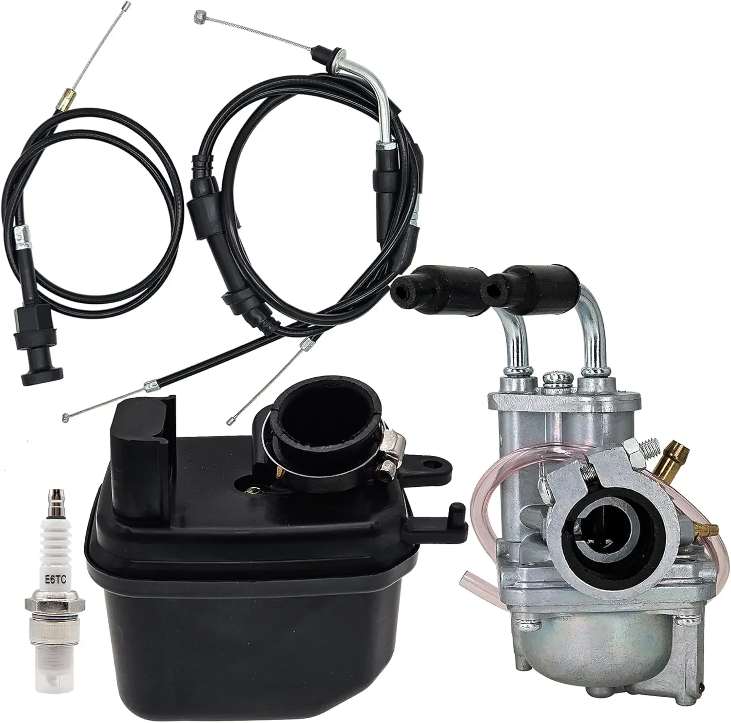 PW50 Carburetor Kit Compatible with Yamaha 50cc Dirt Bike PW 50 Y-Zinger Carb