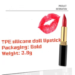 TPE silicone doll lipstick