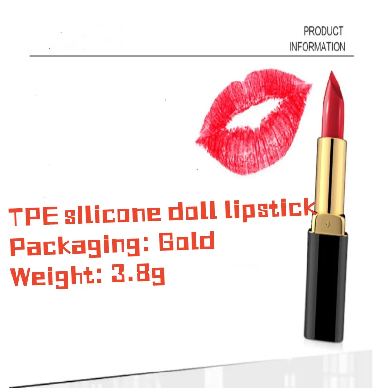 TPE silicone doll lipstick