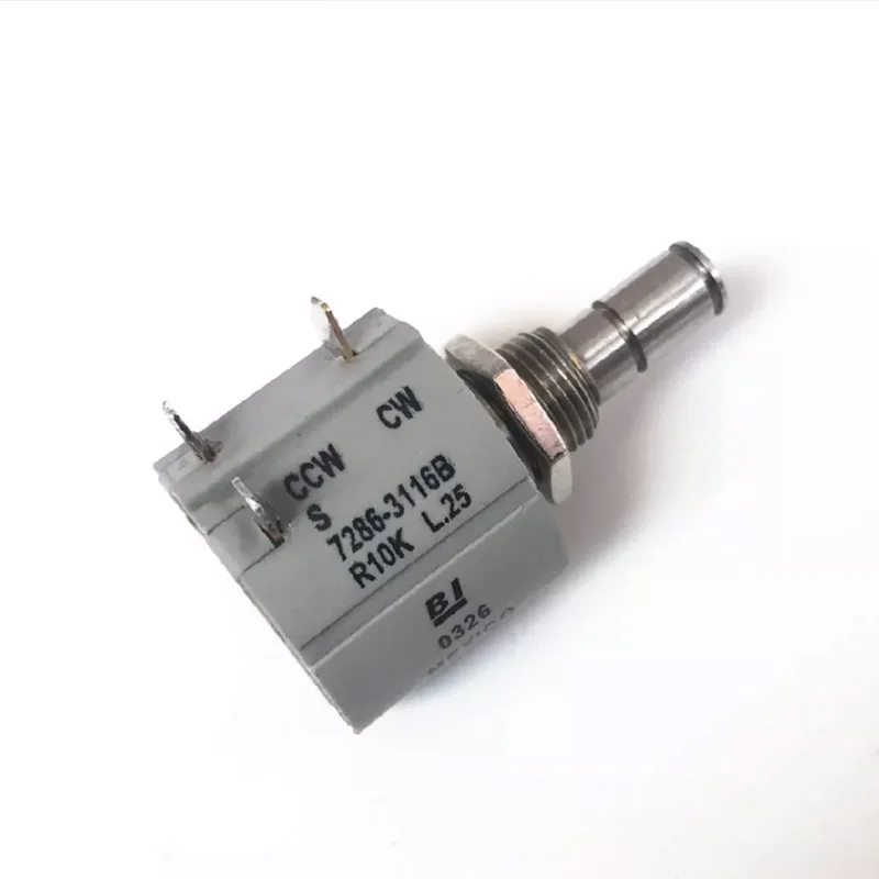 1pcs 100% Original BI 7286-3116B R10K Heidelberg Printing Machine Dedicated Double Card Spring Slot Potentiometer