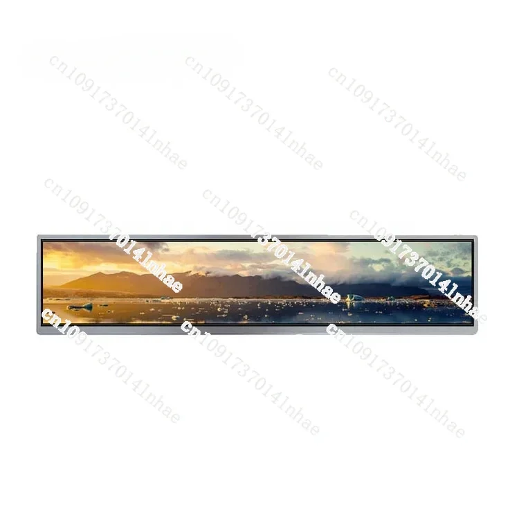 Ultra-wide 19 Inch LCD Display IPS 1920*360 Stretched Bar Screen Digital Signage Cos  Metic Store Advertising Display Screen