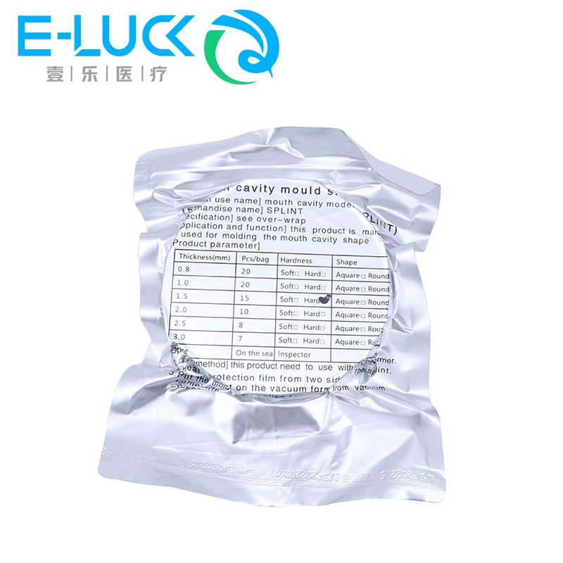 Dental Thermoforming Materials Retainer Slice Vacuum Forming Sheet Denture Model Slice Dentist Orthodontic Accessories