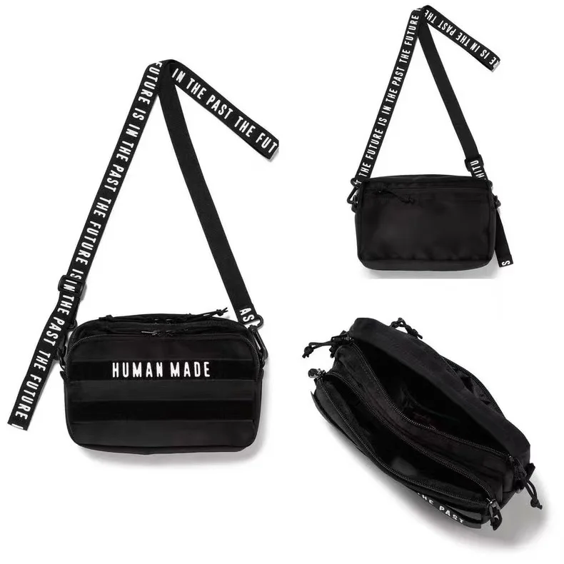 

Человеческая работа, новинка 2025, многослойная практичная маленькая сумка на плечо, военная сумка на липучке, сумка для фотоаппарата, сумка через плечо