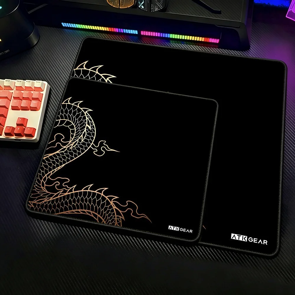 ATK X LEV Game Mouse Pad Small Compact Mouse Pad for PC Laptop Desktop Mouseoad Game Office Rubber Anti-slip Keyboard Table Mats