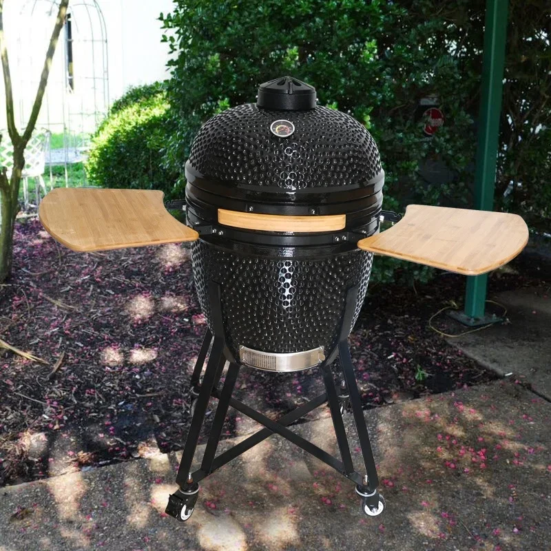 Uk Nethland Poland 13 15 18 20 21 22 23 25  Inches Bbq Smokers Green  Ceramic Grill Kamado Bbq charcoal Grill outdoor