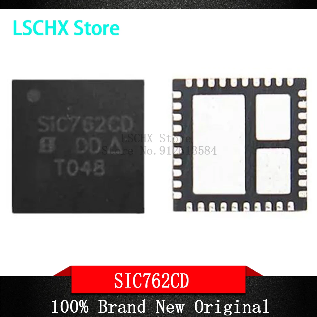 

(5piece)100% New SIC762CD-T1-GE3 SIC762CD S1C762CD QFN-40 SIC631 SIC631CD SIC631CD-T1-GE3 Chipset