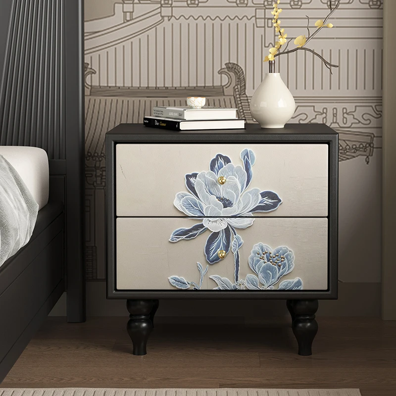 Cina Classificatori Comodino Organizzatore Camera da letto Comodino mobile Soggiorno Lusso Mesitas De Noche Mobili alla moda