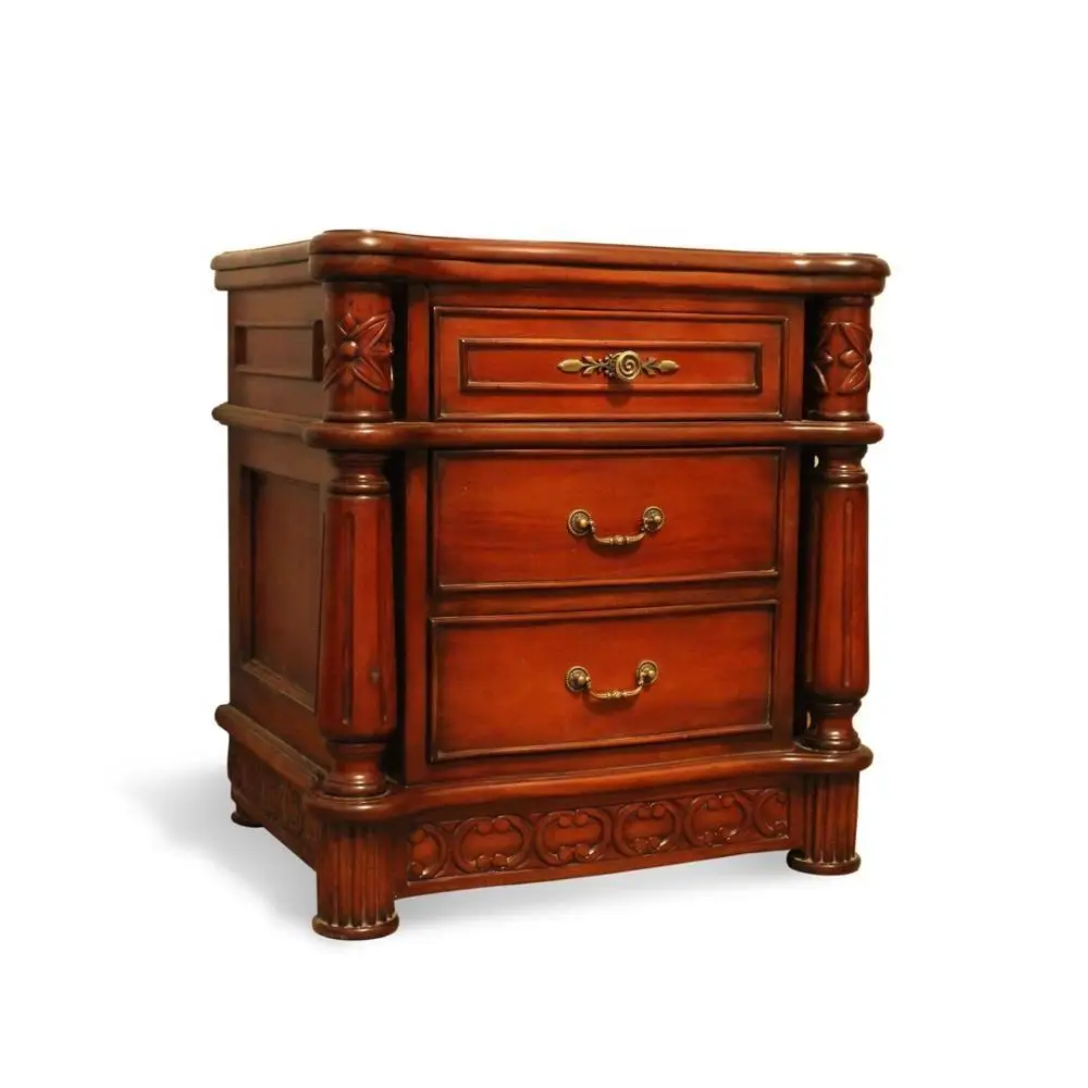 Antique Nightstand - Antique Victorian Nightstand 3 Drawers