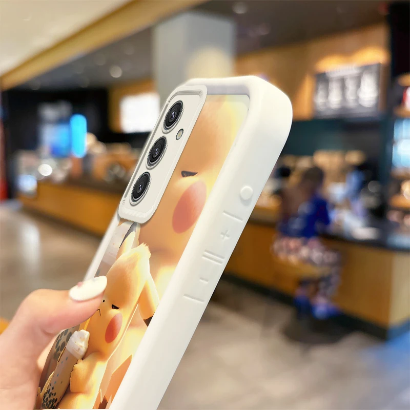 Lovely Doraemon Anime Phone Case for Samsung Galaxy A35 A34 A33 A32 5G A31 A30 A24 A23 A22 M55 M35 M15 5G Shockproof Soft Covers - Image 5