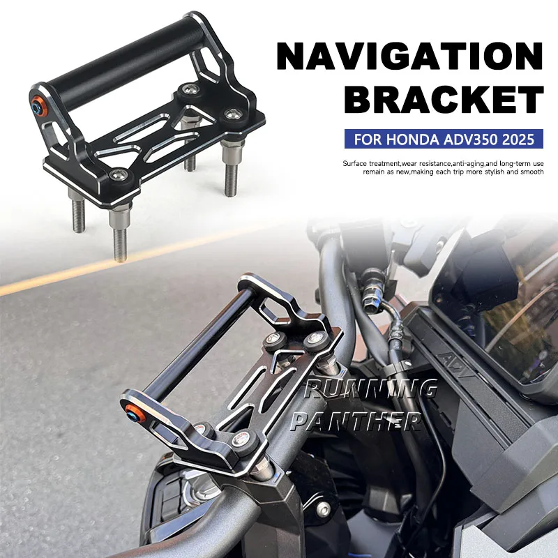 

Motorcycle Navigation Bracket Phone Holder GPS Mount Holder FOR Honda ADV350 ADV 350 2025 Navigator Bracket New Accessories