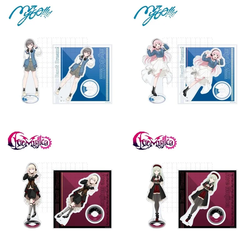 

BanG Dream! It's MyGO!!!!! Ave Mujica Acrylic Stand Doll Anime Anon Chihaya Figure Model Plate Cosplay Toy for Gift