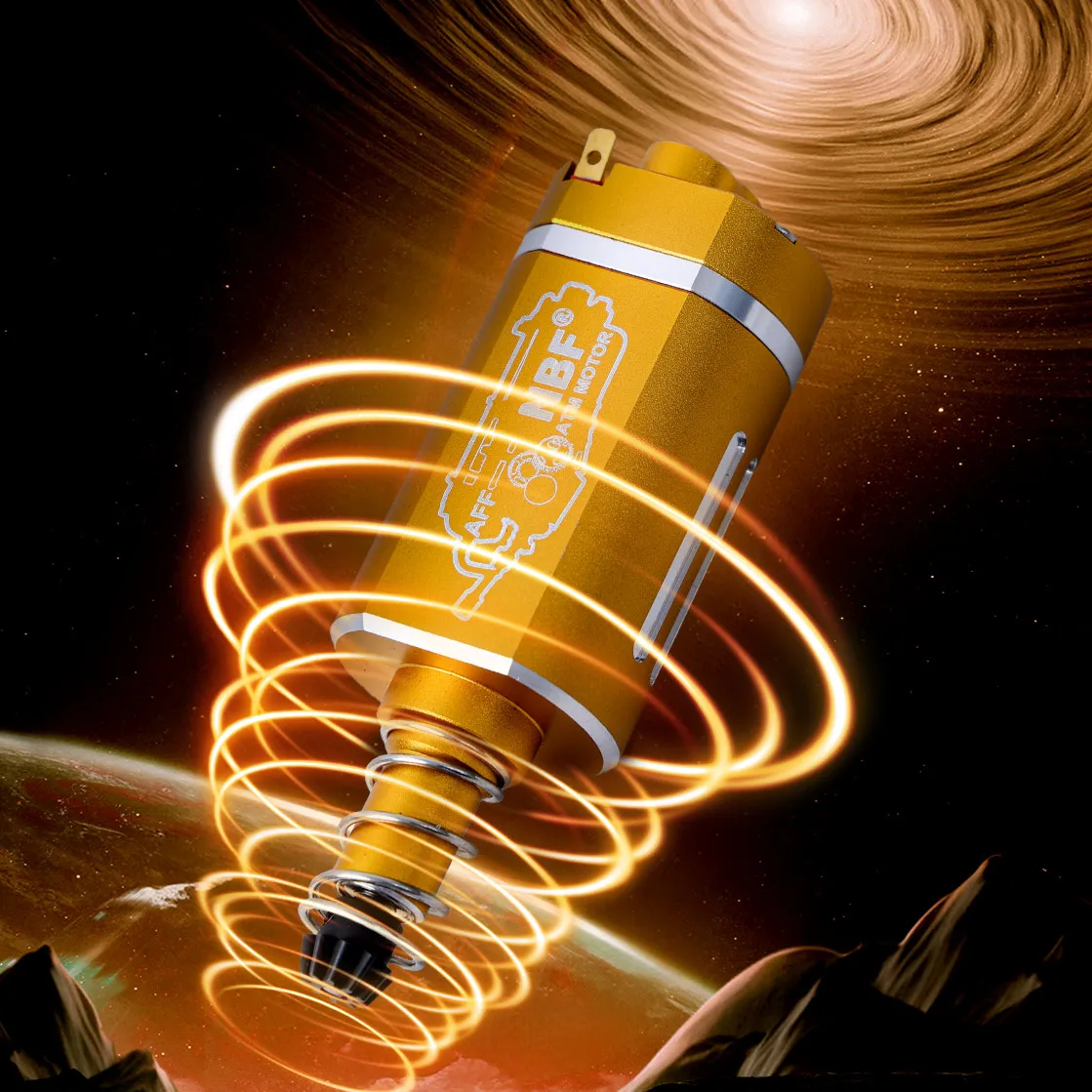 محرك NBF ATM AFF جديد مخصص 480 بدون فرش مع عزم دوران عالي جدًا وصندوق موجة ثانية مغناطيسي قوي محرك AFF مخصص