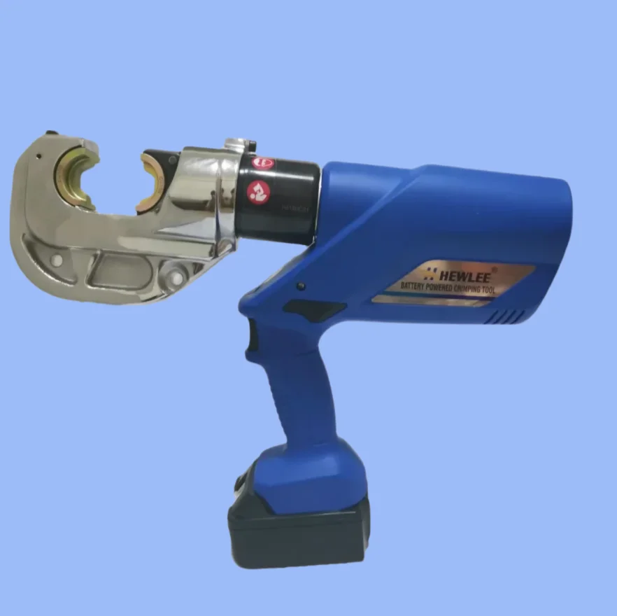 

Rechargeable Hydraulic Crimping Tool Electric Wire Crimper 16–400mm² Battery Powered Cable Lug Crimping Plier