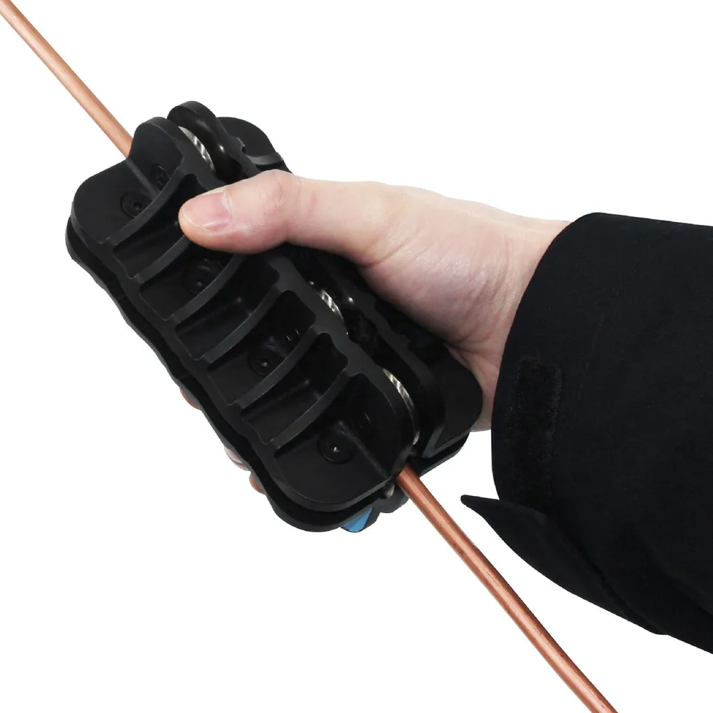 Brake Line Tubing Straightener Tube Straightener Brake Handheld Tool for Copper Aluminum Pipes Quick Pipe Repair Leak-Free