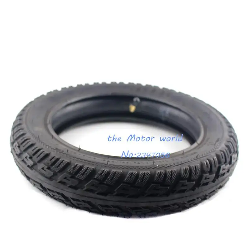 12 x2.35  inch outer tire and inner tube with bend valve fits gas  electric scooters e-Bike Mini crosser