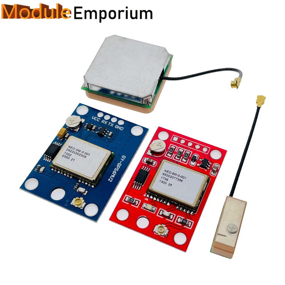 NEO-6M GPS Module GY-GPS6MV2 NEO6MV2 Buit-in EEPROM APM2.5 Antenna 3V-5V RS232 TTL Board for Arduino Flight Control