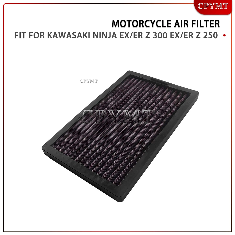 

Motorcycle Accessories Motorcycle Air Filter Fit for Kawasaki Ninja EX/ER Z 300 EX/ER Z 250
