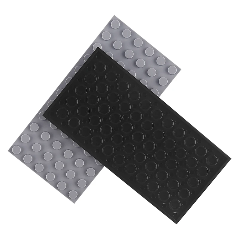 5 Small Grain Block Base Plates - 6x12 Hole Blocks - Kids Puzzle Set, Creative DIY Construction Toys Accessories, Block Wall Toy image 4