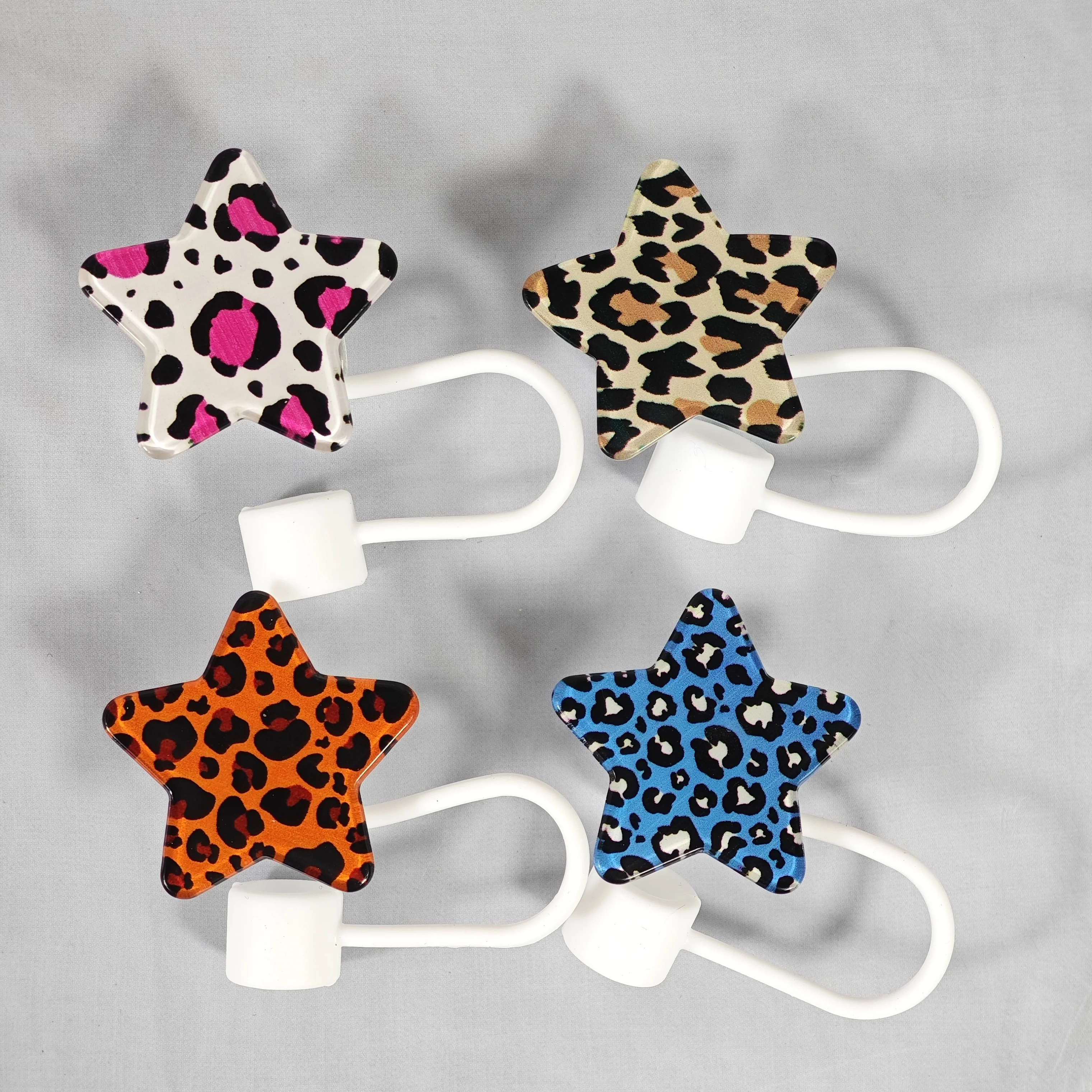 New Star Straw Cap, Cup Accessory, Straw Dust Cap, Five-Pointed Star Straw Dust Plug