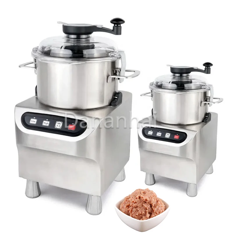 

Commercial Onion Vegetable Cutting Machine, Large Capacity Meat Grinder, Food Chopper