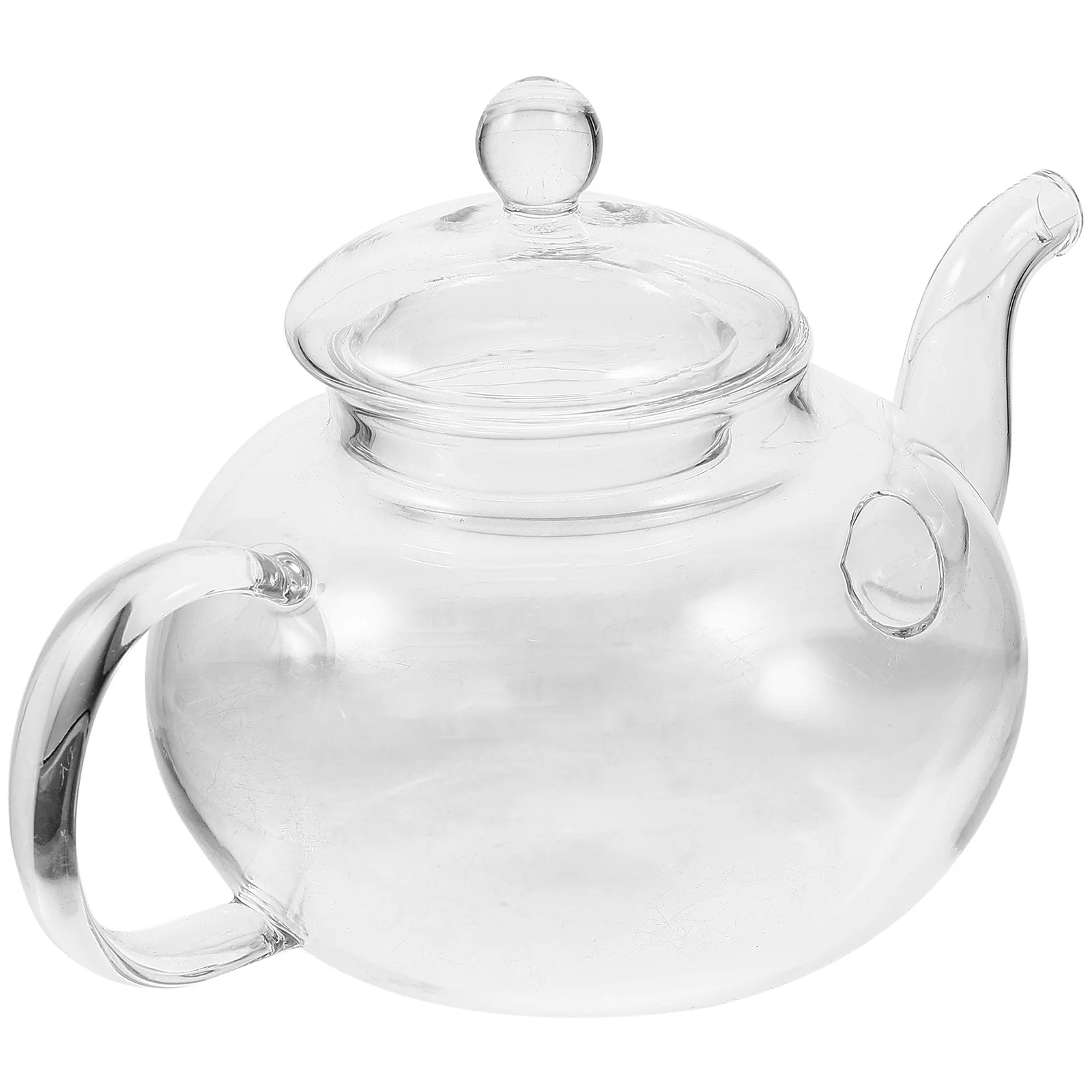 

Thickened Tea Pot Glass Elegant Teapot Fine Workmanship Comfortable Handle Traditional Chinese Style Tea Maker
