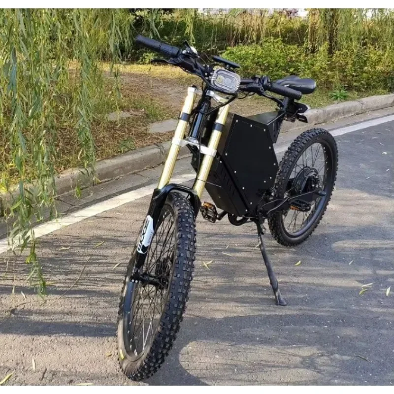 Cheap Price Long Driving Distance  12000w Enduro Electric by Cycle Vintage Ebike