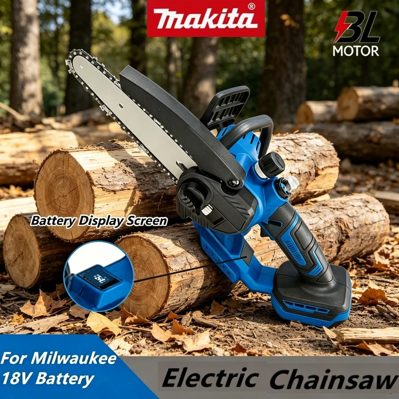 

Makita Electric Saw With LED Screen For Makita 18V Battery Pin Power Tool Wood Cutter Pruning Garden Makita Chain