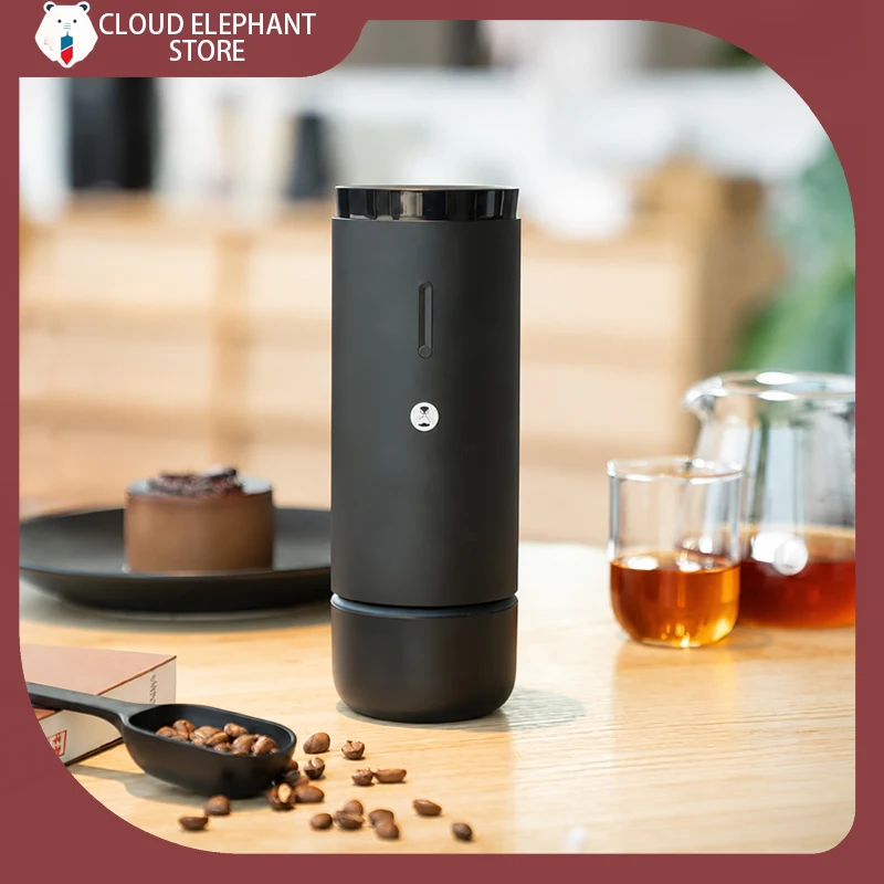 TIMEMORE WHIRLY01S Portable Electric Coffee Grinder, 42mm S2C Burr, Type-C Rechargeable, Auto-Stop For Espresso & Pour Over Tool