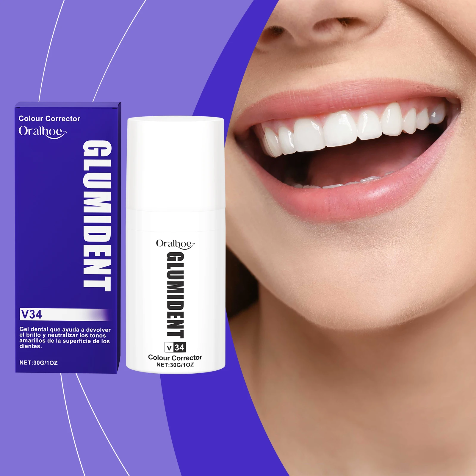 

Purple Toothpaste for Cleansing, Gentle Teeth Cleaning, Fresh Care with Long-Lasting Fragrance, Daily Oral Hygiene